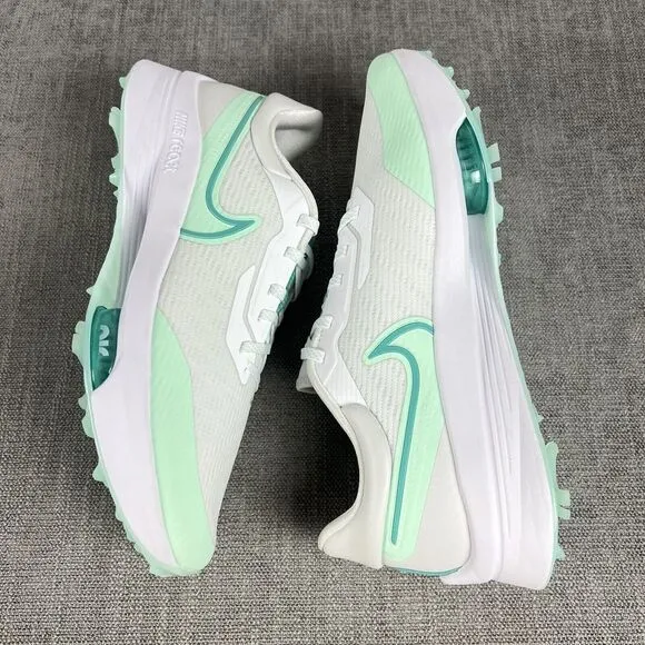 Nike Air Zoom Infinity Tour Next% White Mint Golf Shoes DC5221-143 Size 8.5