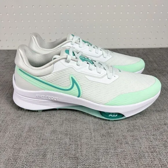 Nike Air Zoom Infinity Tour Next% White Mint Golf Shoes DC5221-143 Size 8.5