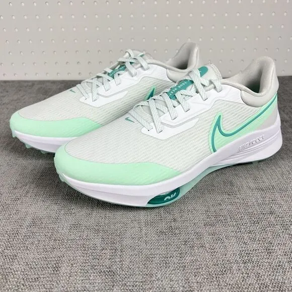 Nike Air Zoom Infinity Tour Next% White Mint Golf Shoes DC5221-143 Size 8.5