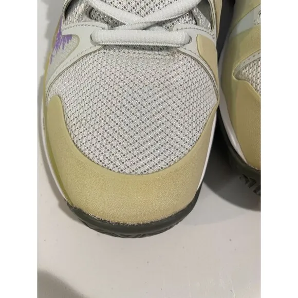 Nike Air Zoom Vapor X Tennis Shoes Womens Size 8 White/Purple Mesh Upper