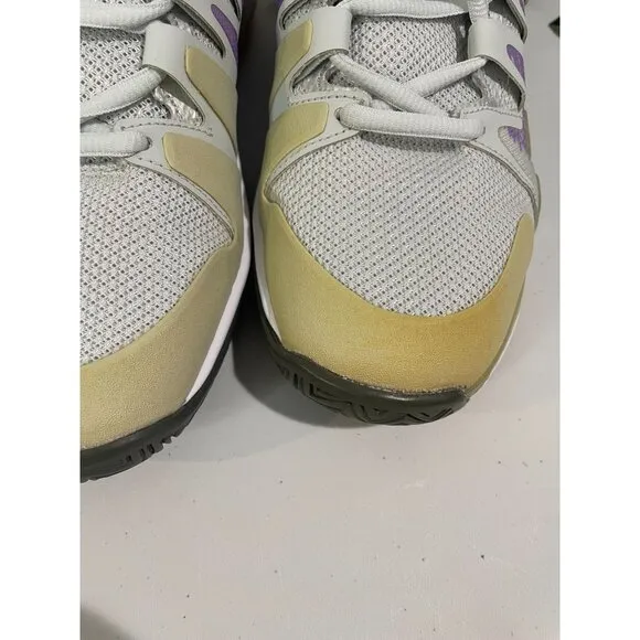Nike Air Zoom Vapor X Tennis Shoes Womens Size 8 White/Purple Mesh Upper