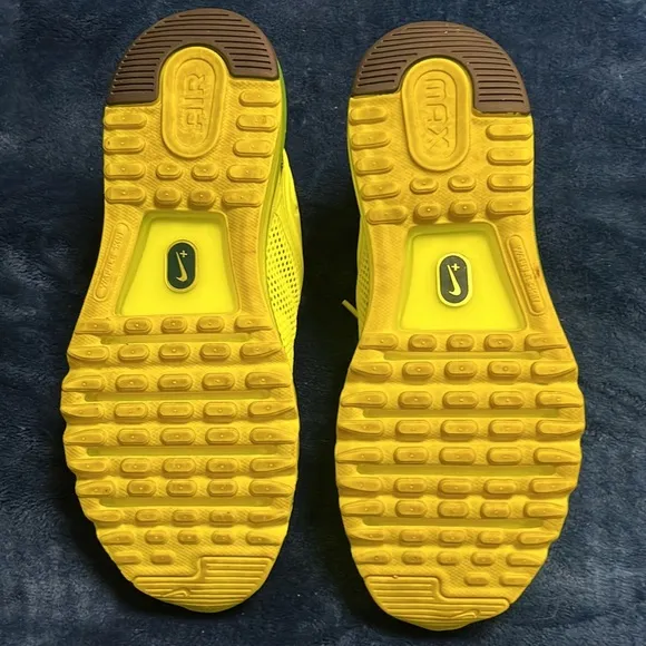Nike Airmax 2013 Volt/black Men's 8.5 excellent condition 554886701
