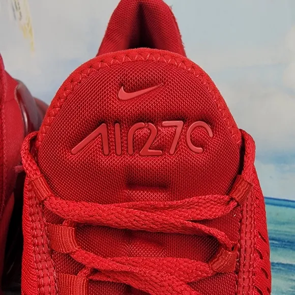 Nike Airmax 270 Triple Red Men Sneakers- SZ 10