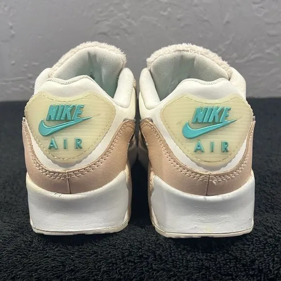 🔥 NIKE AirMax 90 Running Casual Sneaker Shoes Women Sz 8.5 - Pastel Colors - EU