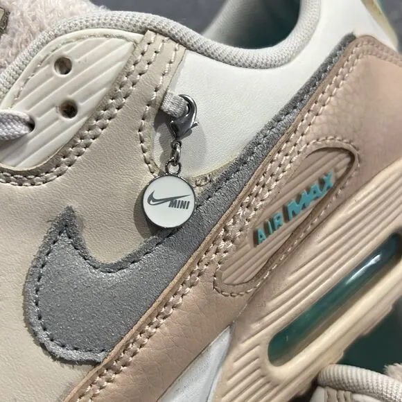 🔥 NIKE AirMax 90 Running Casual Sneaker Shoes Women Sz 8.5 - Pastel Colors - EU
