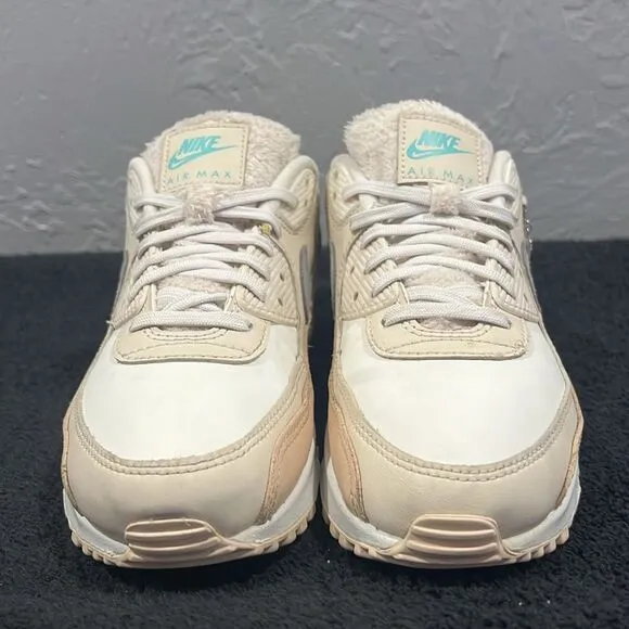 🔥 NIKE AirMax 90 Running Casual Sneaker Shoes Women Sz 8.5 - Pastel Colors - EU