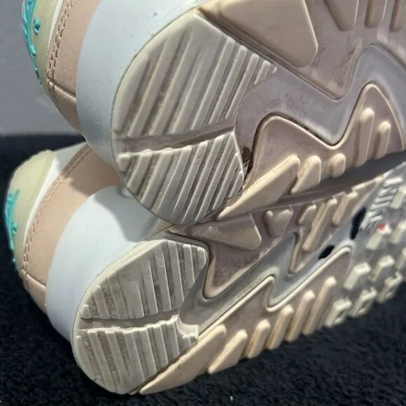 🔥 NIKE AirMax 90 Running Casual Sneaker Shoes Women Sz 8.5 - Pastel Colors - EU