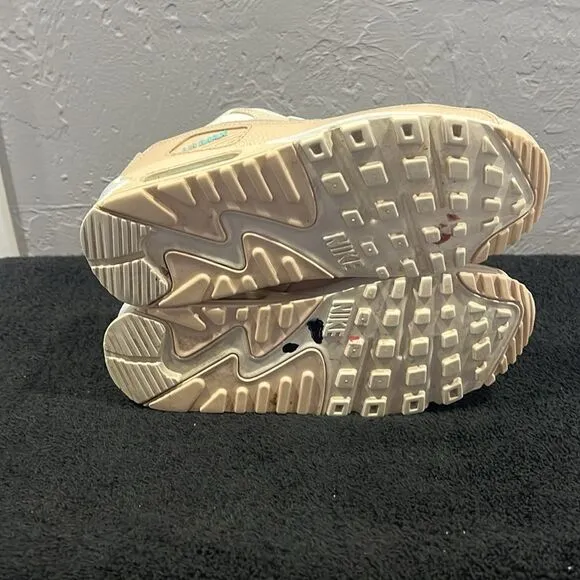 🔥 NIKE AirMax 90 Running Casual Sneaker Shoes Women Sz 8.5 - Pastel Colors - EU