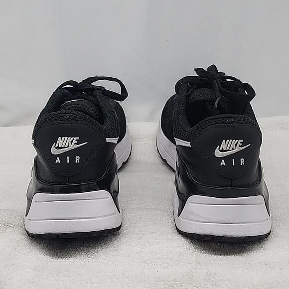 NIKE AIRMAX SYSTM MENS 12 BLACK/WHITE SNEAKERS MESH SUEDE LEATHER FOAM SOLES ♥️