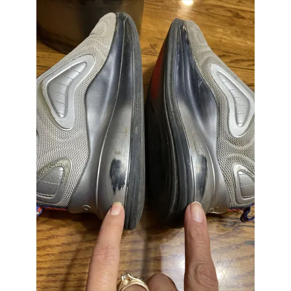 Nike AO2924-019 Air Max 720 Metallic Silver Trainers Sneakers Shoes Men's 5.5