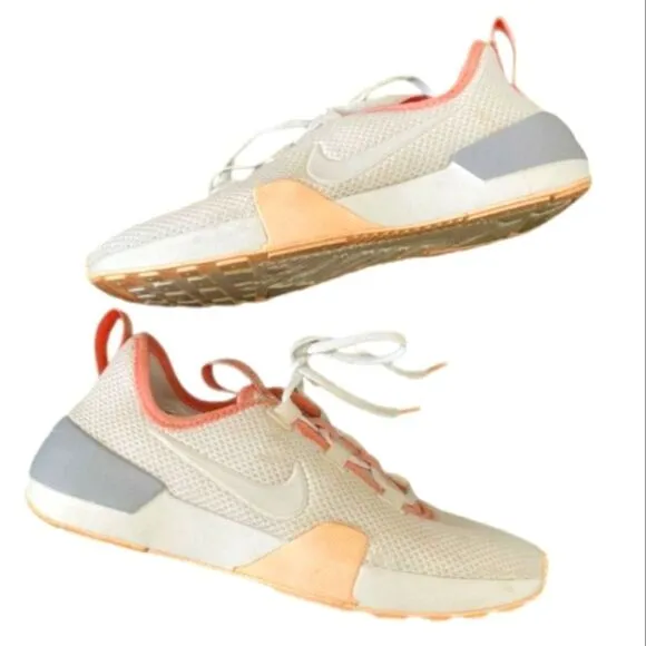 Nike Ashin Modern White Running Shoes Sz 6