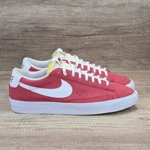 Nike Blazer Low '77 Men's Size 12 University Red White Sneakers (DA7254-600)