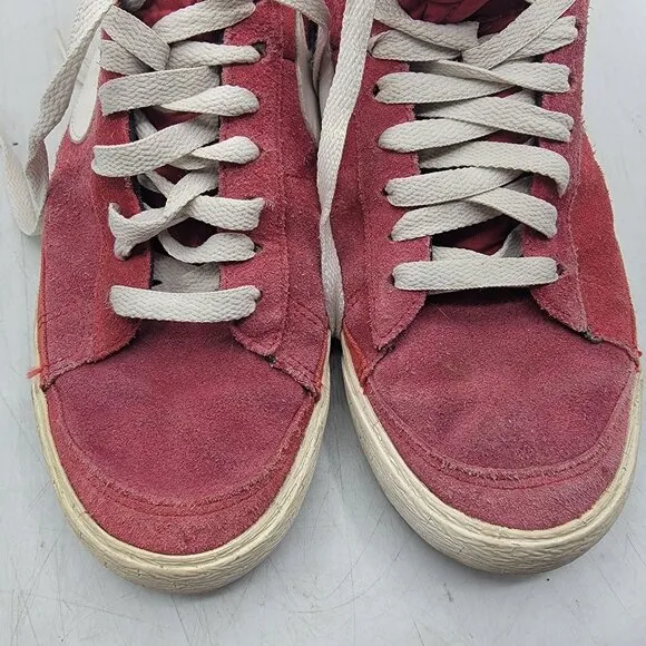 Nike Blazer Mid 6.0 Mens 10 Varsity Red Sneaker Shoes Walking Casual 459531-600