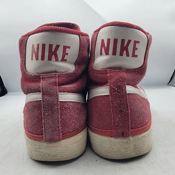 Nike Blazer Mid 6.0 Mens 10 Varsity Red Sneaker Shoes Walking Casual 459531-600