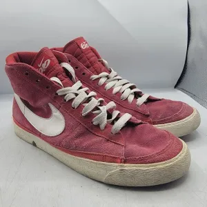 Nike Blazer Mid 6.0 Mens 10 Varsity Red Sneaker Shoes Walking Casual 459531-600