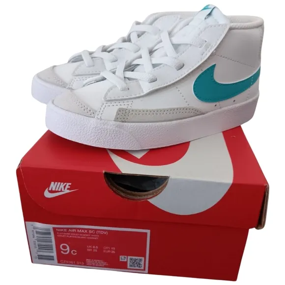 Nike Blazer Mid '77 Kids (TD) Kids Shoes New with Box Various Sizes