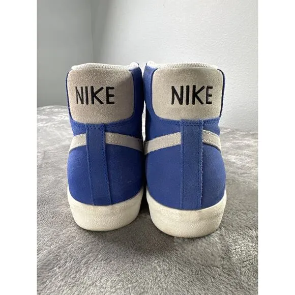 Nike Blazer Mid 77 Suede Racer Blue White Shoe Sneakers CZ1088-400 Men Size 11.5