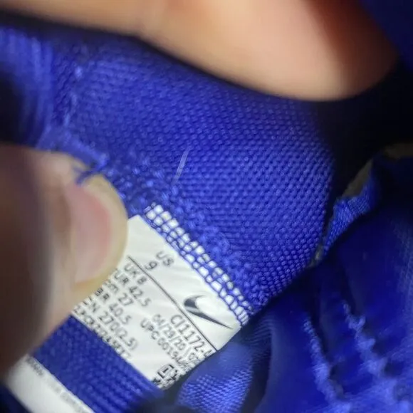 Nike Blazer Mid 77 Suede Deep Royal Blue Shoes CI1172-402 Mens Size 9
