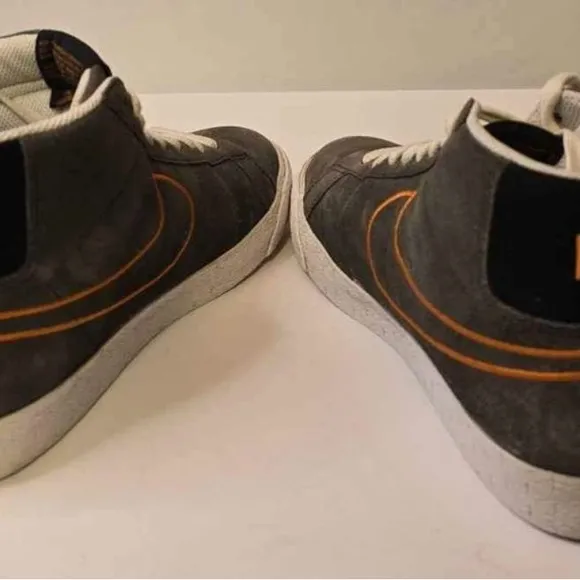 Nike Blazer SB 310801 081 Dark Charcoal Ceramic Grey Orange Iron size 8 Dunk