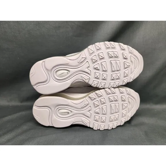 Nike Boys Air Max 97 (GS) Sneakers Mesh White Silver Size 7 NEW NO BOX!