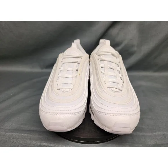 Nike Boys Air Max 97 (GS) Sneakers Mesh White Silver Size 7 NEW NO BOX!