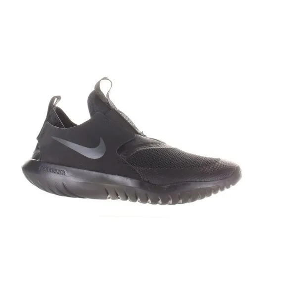 Nike Boys Flex Runner Black Running Shoes Size 5 Medium (D, M)