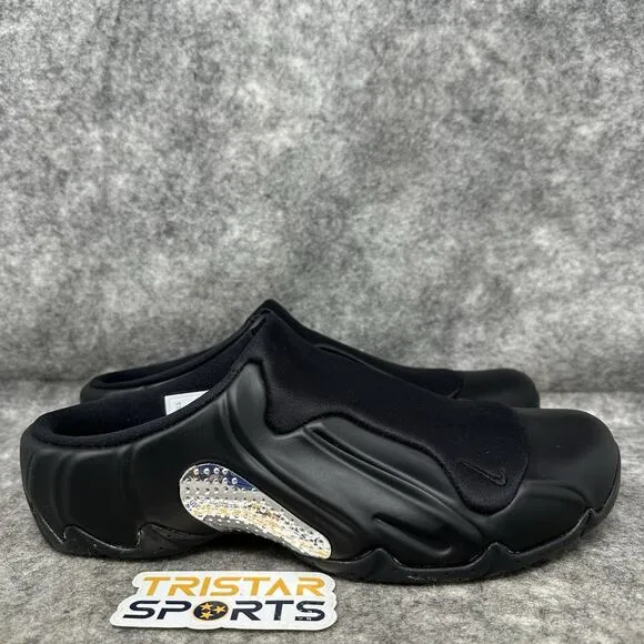 Nike Clogposite Shoes Mens Size 10 Black Metallic Silver HJ4325-001