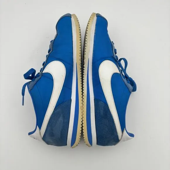 Nike Cortez Basic Nylon Signal Blue Sneakers Shoes Men's 11 Retro Streetwear