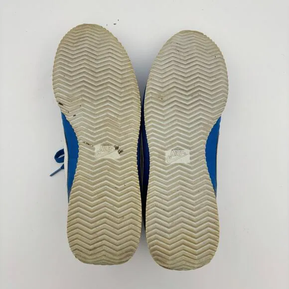 Nike Cortez Basic Nylon Signal Blue Sneakers Shoes Men's 11 Retro Streetwear