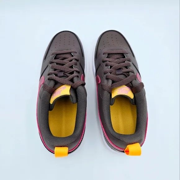 NIKE COURT BOROUGH LOW 2 (GS) Violet/Pink Kids Shoes  BQ5448-200