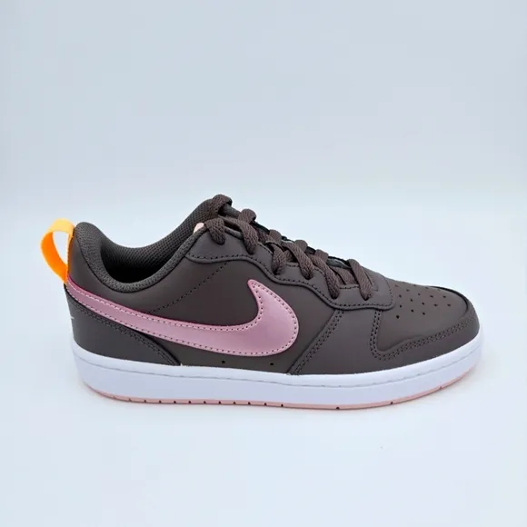 NIKE COURT BOROUGH LOW 2 (GS) Violet/Pink Kids Shoes  BQ5448-200
