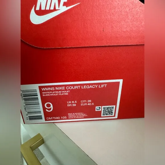 Nike Court Legacy Lift Low Platform Women's Sneakers Shoes Size 9