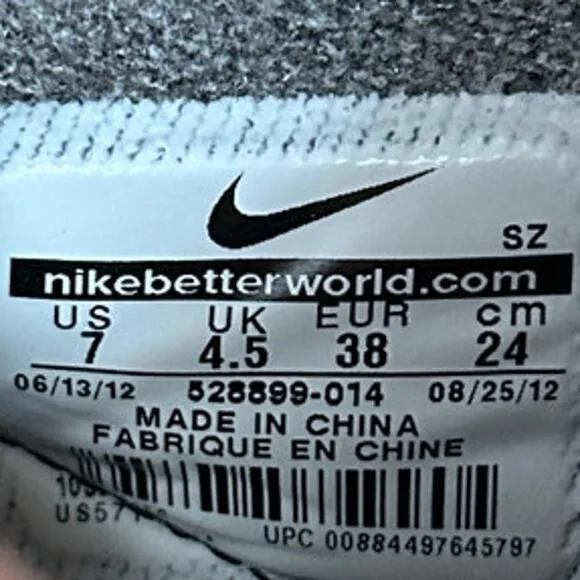 Nike - Dunk Hi Hidden Wedge - Sneakers - Black - Women's - 7 - 528899-014