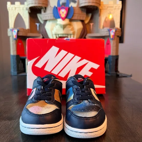 Nike Dunk Low &quot;Graffiti&quot;  Low SE GS Basketball Shoes Toddler