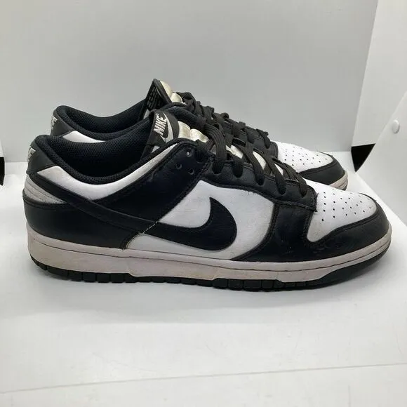 Nike Dunk Low Black Panda 2.0 Mens Size 13 White Casual Athletic Shoes sneaker