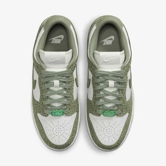 Nike Dunk Low Premium FV6516-300 Sneakers Women's Oil Green Lifestyle Shoes PSS1