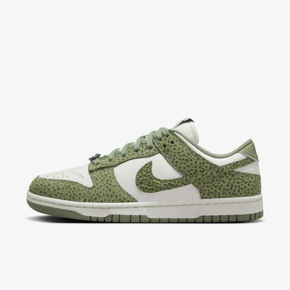 Nike Dunk Low Premium FV6516-300 Sneakers Women's Oil Green Lifestyle Shoes PSS1