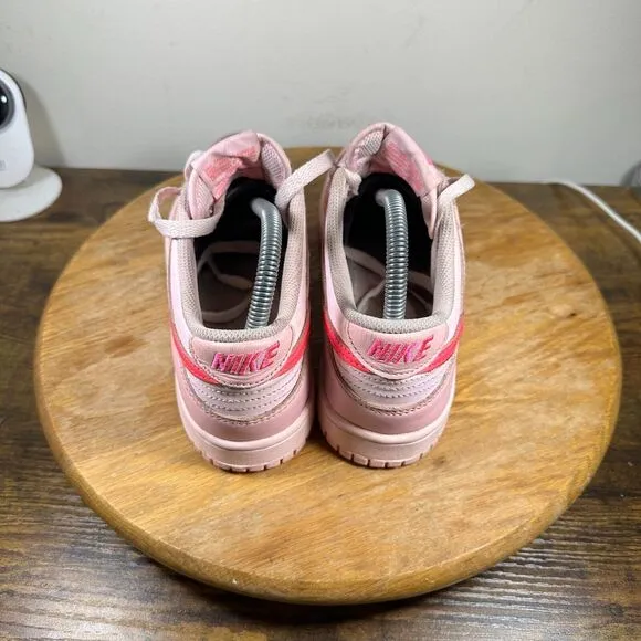 Nike Dunk Low Triple Pink‎ Womens Size 7.5 Shoes Sneakers DH9765-600
