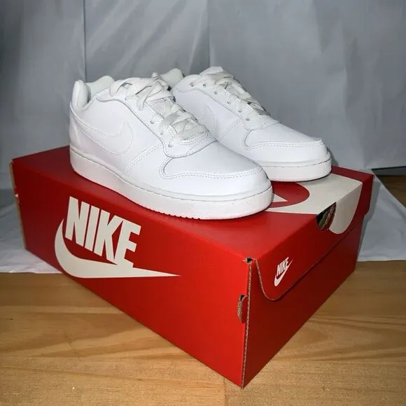 Nike Ebernon Low AQ1779-100 Sneaker Women's 5.5 White Leather Casual Shoes BBS73