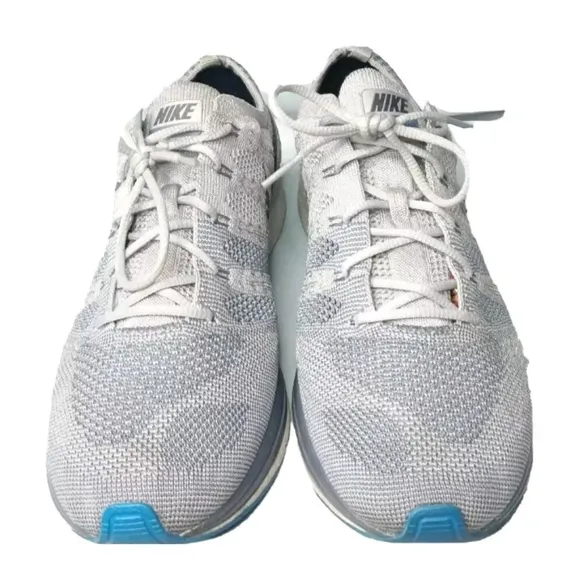 Nike Flyknit Men's Shoes Size 11 Gray Sneakers