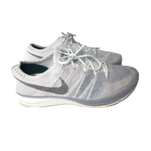 Nike Flyknit Men's Shoes Size 11 Gray Sneakers