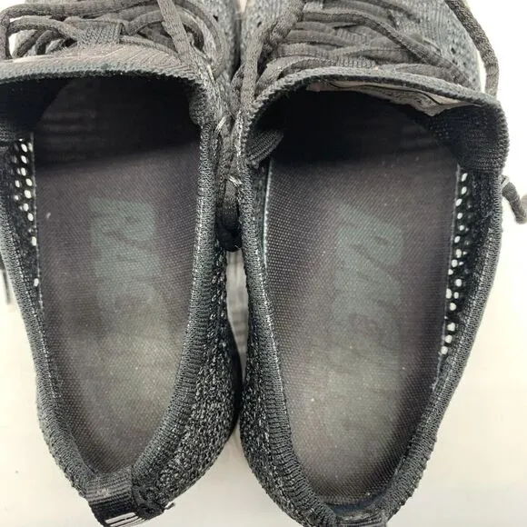 Nike Flyknit Racer Triple Black Anthracite Sneakers Running Shoes Sz 4.5y #20
