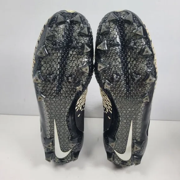 Nike Force Savage Elite TD Men's Black Football Cleats 857063-010 US Size 10.5