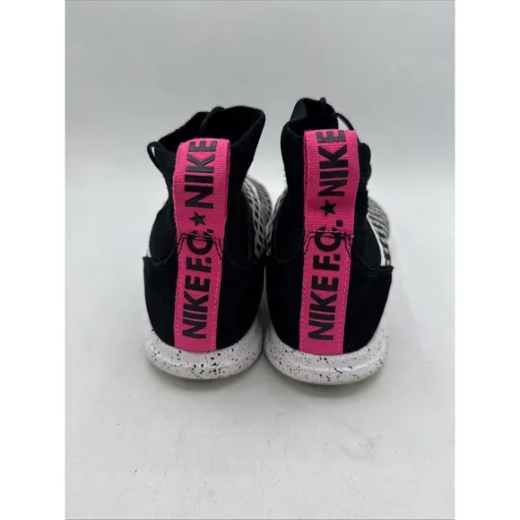 Nike Free Hypervenom 3 FC Flyknit Mens 12 898029-001 Shoes Sneakers Black Soccer