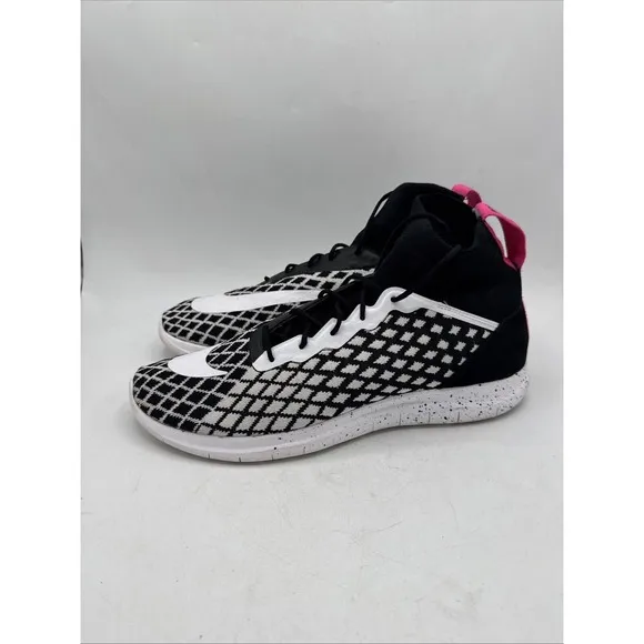 Nike Free Hypervenom 3 FC Flyknit Mens 12 898029-001 Shoes Sneakers Black Soccer