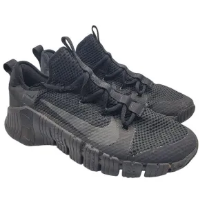Nike Free Metcon 3 Mens 14 Triple Black Training Sneakers Shoes CJ0861-001