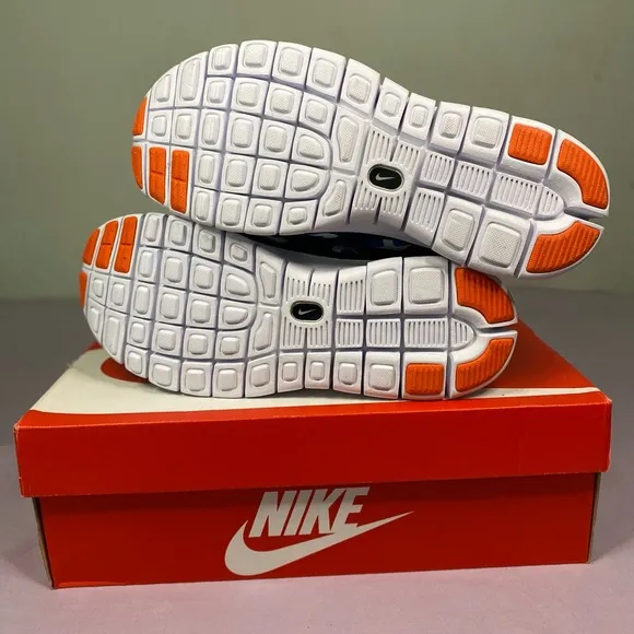 Nike Free Run 2 (GS) - Lt Photo Blue/Orange - Size 7y