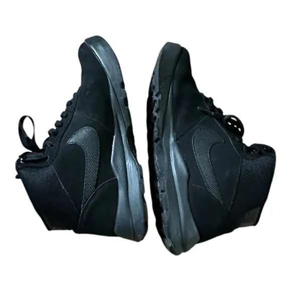 Nike Hoodland Suede Mens Trainers  Boots Shoes Black Size 8.5