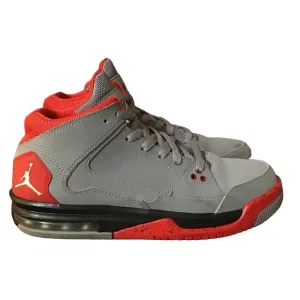 Nike Jordan Flight Origin Retro Youth Mens 6.5 Y Gray Suede Basketball Sneakers