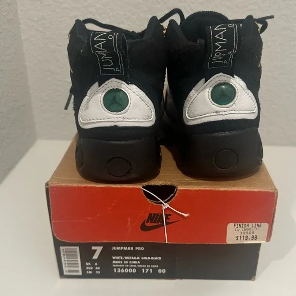 Nike Jordan Jumpman Pro OG Taxi Sneaker White/Black Size 7